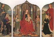 Gerard David The Virgin and child between angel musicians (mk05) oil painting artist